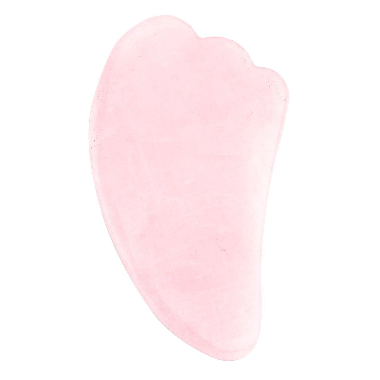 Sahaj Hast Pink Jade Gua Sha Massage Tool – 2-Piece Set for Face, Neck & Body - ART AKASHA STUDIO