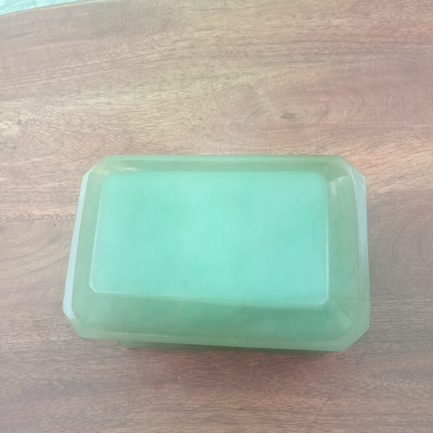 Natural Green Jade Trinket Box with Lid – Hand-Carved Gemstone Storage Box - ART AKASHA STUDIO