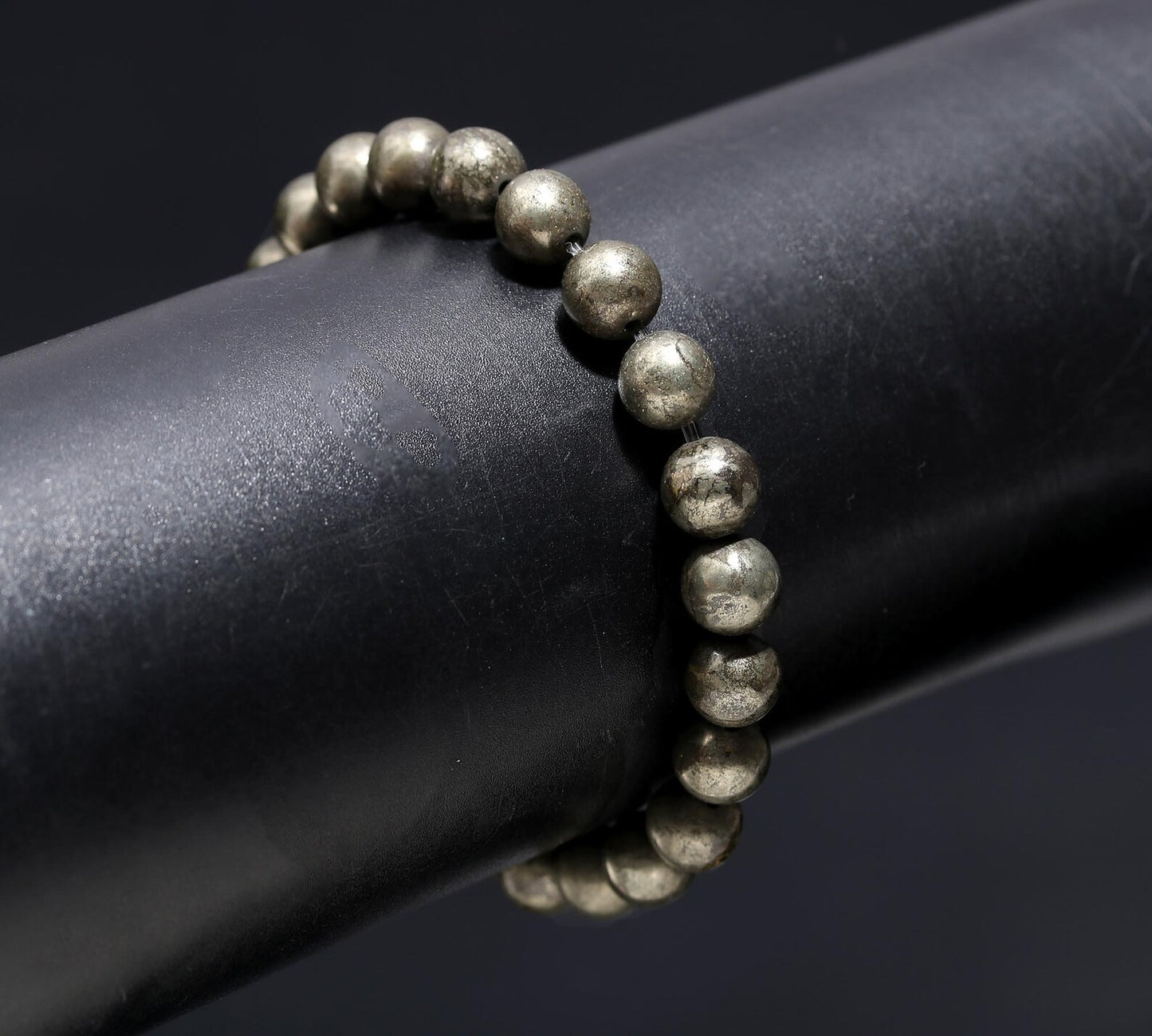 Pyrite Gemstone Bracelet – Handmade Protection & Abundance Stone - ART AKASHA STUDIO
