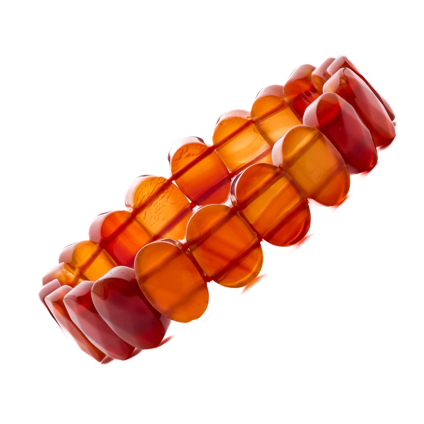 Sahaj Hast Red Agate Faceted Bracelet – Healing Gemstone Jewelry - ART AKASHA STUDIO