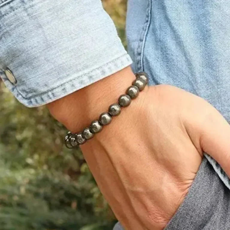 💛 Pyrite Power: How to Use & Wear the Pyrite Bracelet and Raw Rock for Wealth, Confidence & Energy Shielding - ART AKASHA STUDIO