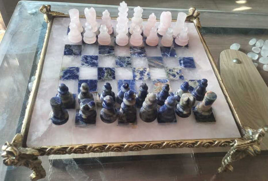 New Arrival: Handcrafted Gemstone Chess Sets by Sahajhast – Where Art Meets Strategy