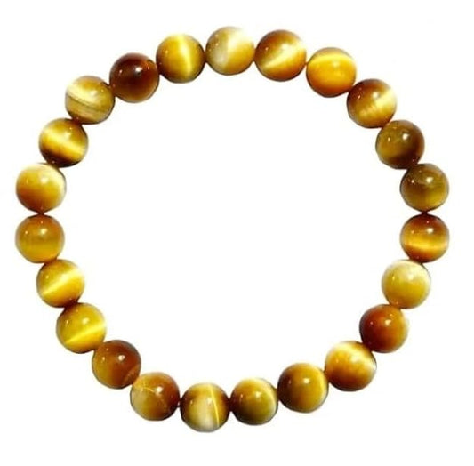 Natural Citrine Crystal Bracelet | Certified 8mm Gemstone Bracelet for Men & Women | Success, Prosperity & Positive Energy - ART AKASHA STUDIO