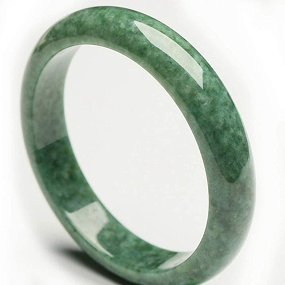 SahajHast Handmade Natural Green Jadeite Jade Bangle – Type A Untreated Jade Bracelet - ART AKASHA STUDIO