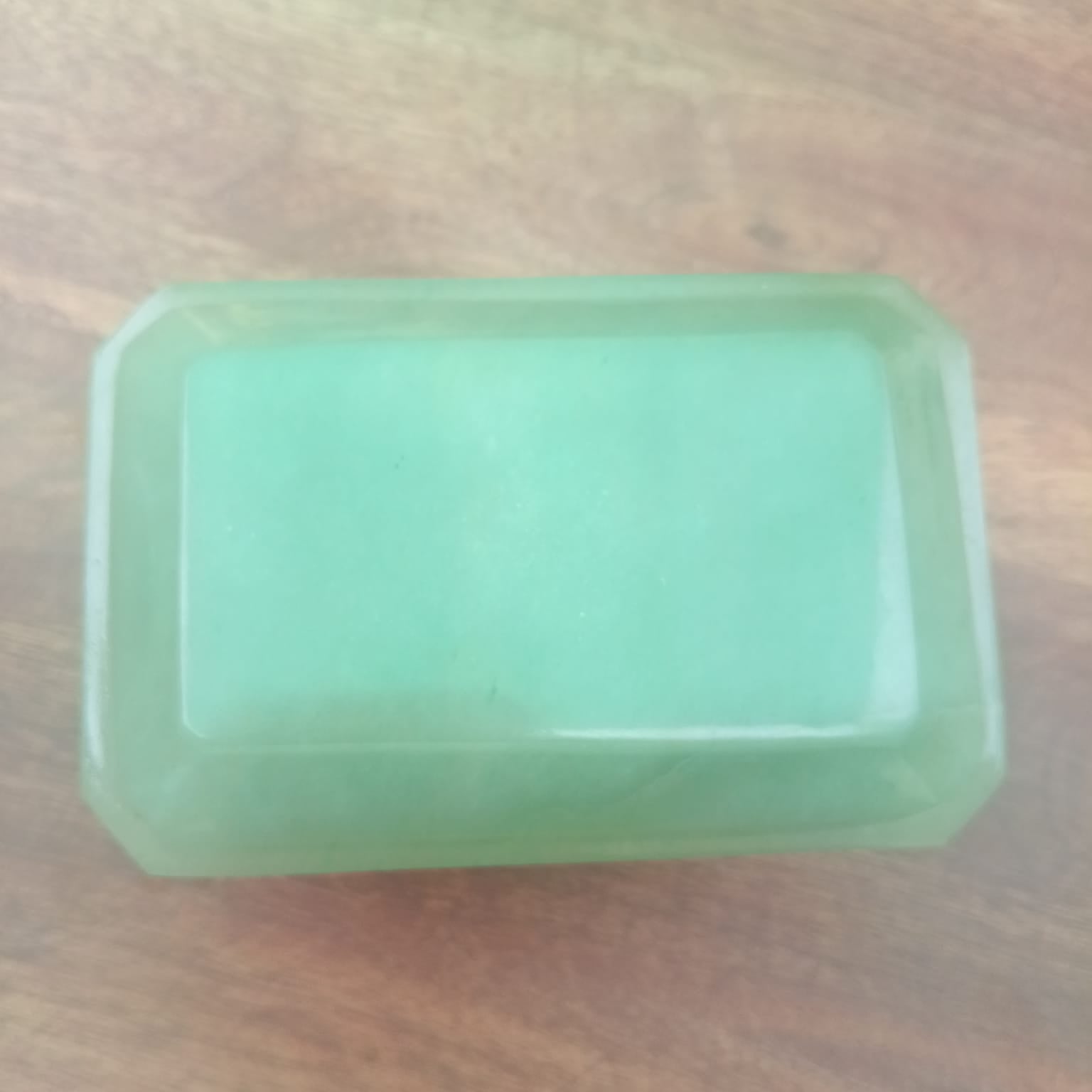 Natural Green Jade Trinket Box with Lid – Hand-Carved Gemstone Storage Box - ART AKASHA STUDIO