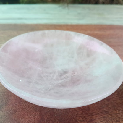 Rose Quartz Cup & Saucer Set of 2 – Handmade Gemstone Tea Cups with Velvet Gift Box | Luxury Gifting & Home Décor - ART AKASHA STUDIO