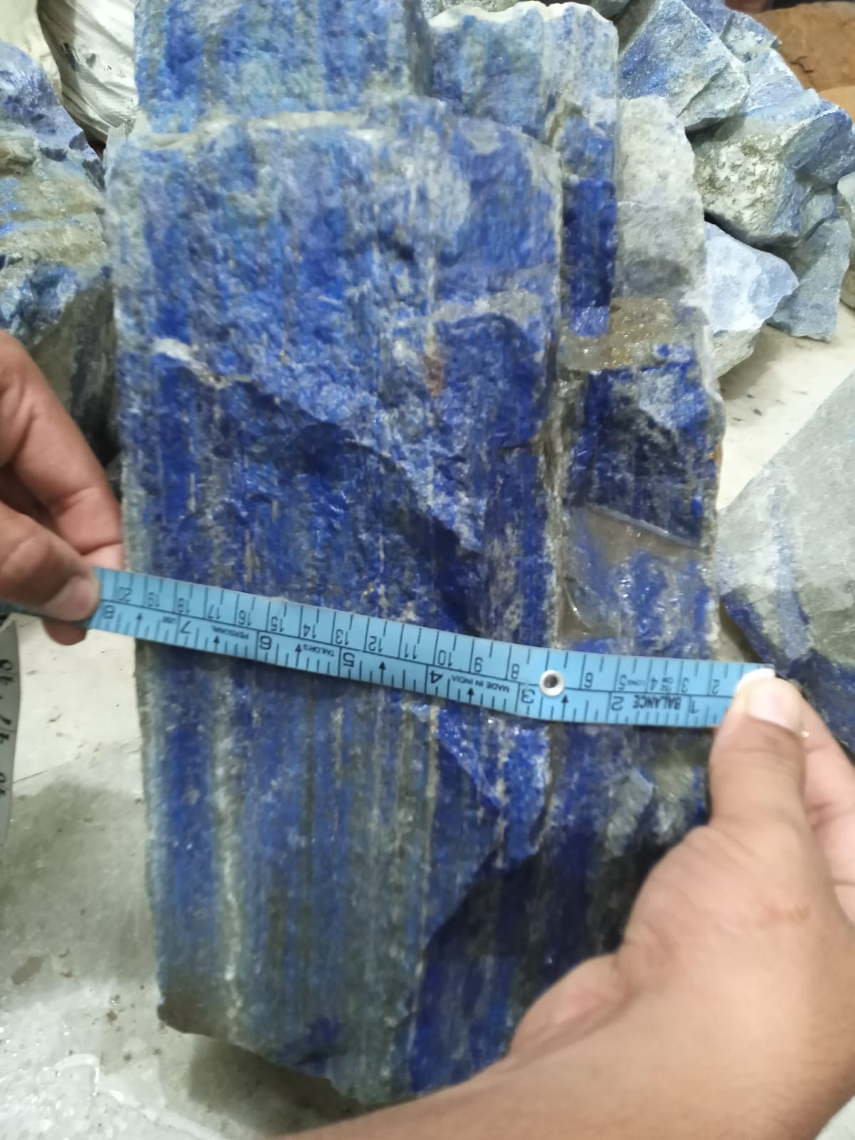 Natural Rough Lapis Lazuli Stone | Raw Lapis Crystal for Carving, Sculptures & Home Décor