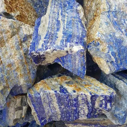 Natural Rough Lapis Lazuli Stone | Raw Lapis Crystal for Carving, Sculptures & Home Décor