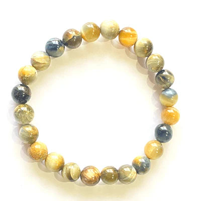 Natural Citrine Crystal Bracelet | Certified 8mm Gemstone Bracelet for Men & Women | Success, Prosperity & Positive Energy