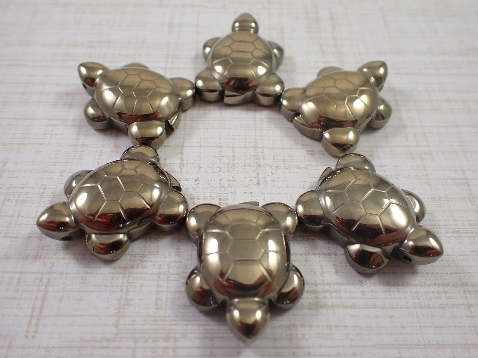 Gold Pyrite Crystal Turtle Pendant – Small Carved Shiny Turtle Bead | Protection & Prosperity Stone - ART AKASHA STUDIO