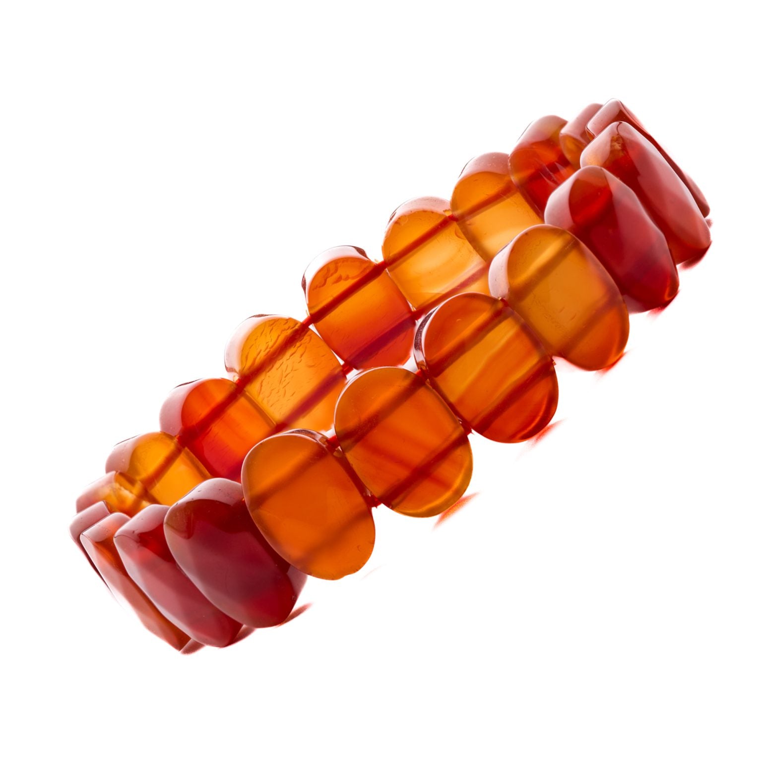 Sahaj Hast Red Agate Faceted Bracelet – Healing Gemstone Jewelry - ART AKASHA STUDIO
