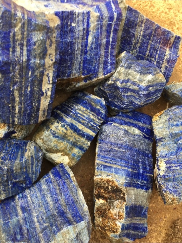 Natural Rough Lapis Lazuli Stone | Raw Lapis Crystal for Carving, Sculptures & Home Décor